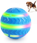 Interactive LED Dog Ball for Boredom Motion Activated Moving Dog Balls Toy Lights Up for Day/Night Play, Dog Enrichment Mental Stimulation Toys for Puppy, USB Rechargeable Dog Toys